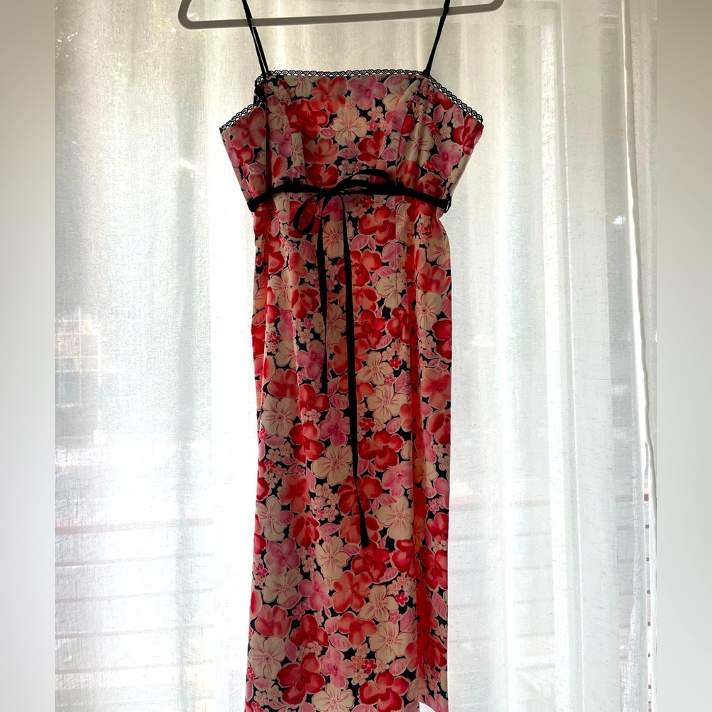 vintage floral dress